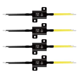Motorcycle LED Accessories LED Turn Signal Decoder MotorTurn Signal Lamps Resistors 25W 6.8/8/10Ohm