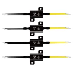 Motorcycle LED Accessories LED Turn Signal Decoder MotorTurn Signal Lamps Resistors 25W 6.8/8/10Ohm