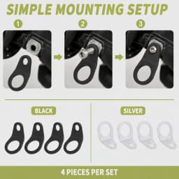 Universal Anchors Hooks Tool Iron Hooks Kit Motorcycles Accessories For Surron Honda KTM Yamaha CRF XC EXC 85 125 250 Dirt Bike