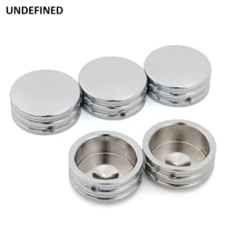 Rear Sprocket Flat Bolt Cover Caps for Harley Softail Fat Boy 1993-2023 Sportster XL 883 1200 Touring Road King Glides Black