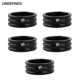Rear Sprocket Flat Bolt Cover Caps for Harley Softail Fat Boy 1993-2023 Sportster XL 883 1200 Touring Road King Glides Black