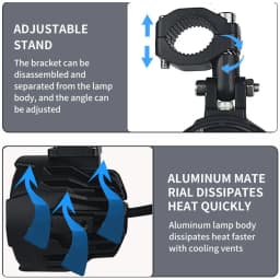 Pair 100W Motorcycle Headlight Fog Lights Led Auxiliary Driving Light Spotlight Headlamp Dual Color flasher farol Moto Fog Lamp.