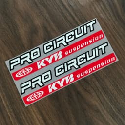 Reflective KYB Racing Suspension Shock Motorcycle Accessories Decal Sticker For Kawasaki Z900 MT07 Tmax Suzuki Benelli KTM Honda