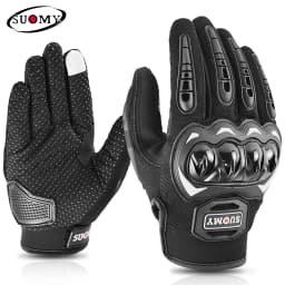 Suomy Motorcycle Gloves Summer Mesh Breathable Moto Gloves Men Women Touch Screen Motocross Gloves Touch Screen Cycling Gloves