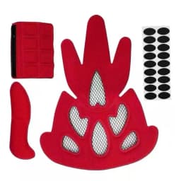 1 set Helmet Inner Sealed Sponge Padding Kits Replacement Motorcycle Bicycle Cycling Helmet Universal Foam Pads Set