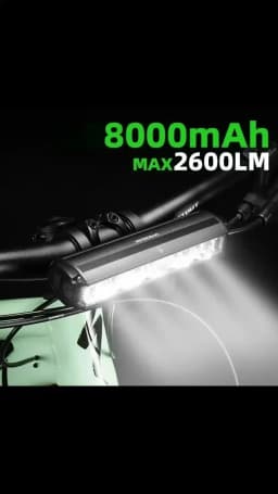 Bicycle Cycling LampFront LED Light for OFFBONDAGE Electric Scooter 2000mAh 4000mAh Waterproof Flashlight USB Charging