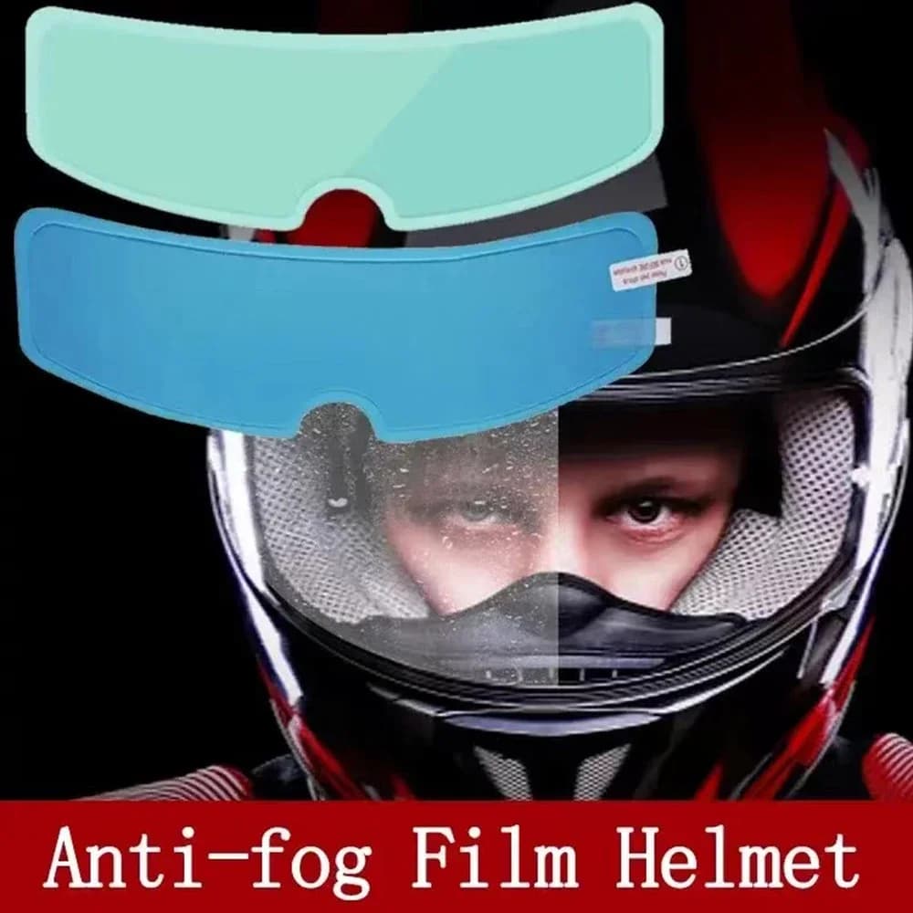 Universal Motorcycle Helmet Rainproof/Anti-fog Film Motorcycle Helmet Clear Patch Film Durable Nano Coating Sticker Amagi