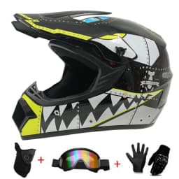 Youth Motorcycle Helmet Children Off Road Capacete Dirt Bike Downhill ATV DH Go-kart Cross DOT Approval Mountain Bike For Kids