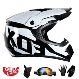 Youth Motorcycle Helmet Children Off Road Capacete Dirt Bike Downhill ATV DH Go-kart Cross DOT Approval Mountain Bike For Kids