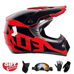 Youth Motorcycle Helmet Children Off Road Capacete Dirt Bike Downhill ATV DH Go-kart Cross DOT Approval Mountain Bike For Kids