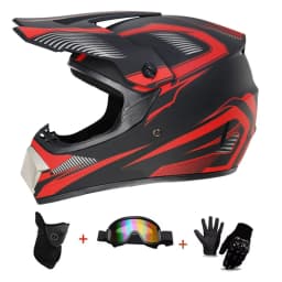 Youth Motorcycle Helmet Children Off Road Capacete Dirt Bike Downhill ATV DH Go-kart Cross DOT Approval Mountain Bike For Kids