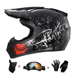 Youth Motorcycle Helmet Children Off Road Capacete Dirt Bike Downhill ATV DH Go-kart Cross DOT Approval Mountain Bike For Kids