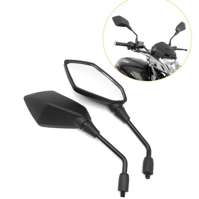 Motorcycle Rearview Mirrors Universal Accessories Chopper Mirror For Honda Rebel 500 1100 Varadero XL1000 Yamaha YBR125 FZ25