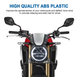 Sport Windshield For Honda CB1000R CB 1000 650 R Motorcycle Front Wind Deflector With Bracket Air Fairing For CB650R 650R 2020