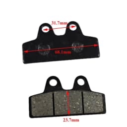 Brake Pad Of Citycoco Electric Bike Electric Scooter Chinese Halei Scooter Spare Parts Front And Rear Brake Pad Brake Caliper