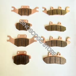 ODES ATV Front Rear Brake Pads Sintered 8PCS For Odes 650 800 900 1000 Pathcross Troxus Dune UTV Quad 15106010060 15106010080