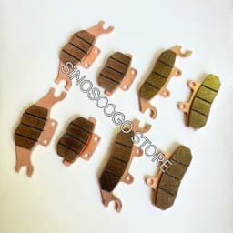 ODES ATV Front Rear Brake Pads Sintered 8PCS For Odes 650 800 900 1000 Pathcross Troxus Dune UTV Quad 15106010060 15106010080