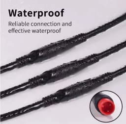 Waterproof Cable Julet Electric Cables 2/3/4/5/6/7Pin Connector for Ebike Light Throttle Ebrake Display Ebike Parts Extend