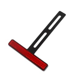 Universal Motorcycle Rear Reflector Cat's Eyes Long T-Holder Scooters Accessories For Honda For Harley For Yamaha For KTM