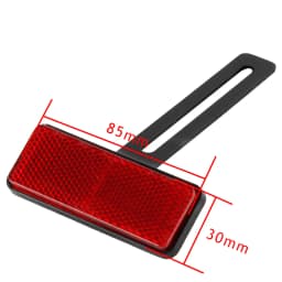 Universal Motorcycle Rear Reflector Cat's Eyes Long T-Holder Scooters Accessories For Honda For Harley For Yamaha For KTM
