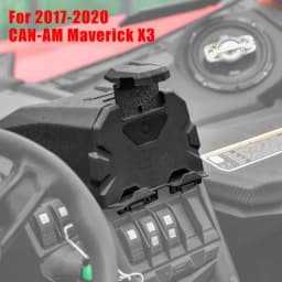 Smartphone Bracket With Integrated Storage Models Box Organizer Tray For 2017-2023 Can Am Maverick X3 Accessories 715002874