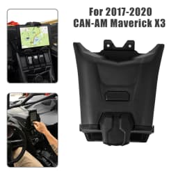 Smartphone Bracket With Integrated Storage Models Box Organizer Tray For 2017-2023 Can Am Maverick X3 Accessories 715002874