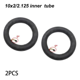 10 Inch 10x2/2.125 10x2.50 Inner Tube for 10x2 255x80 10x3.0 80/65-6 Tire Electric Scooter Balance Bike Tyre
