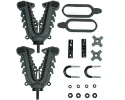 ATV UTV GUN RACK With Rubber Coating