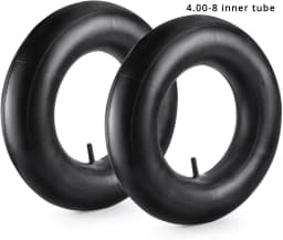 4.10/3.50-4" Camera 4.00-8'' 16x6.50-8 Inner Tubes (2-Pack) for Wheelbarrow,Trunk,Tractor,Garden Carts,Golf Cart,Mowers and More