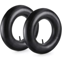 4.10/3.50-4" Camera 4.00-8'' 16x6.50-8 Inner Tubes (2-Pack) for Wheelbarrow,Trunk,Tractor,Garden Carts,Golf Cart,Mowers and More