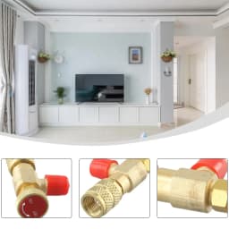 Flow Control Valve Valve R32 Flow Parts Replacement Safety Valve 1pcs Accessories Air Conditioning Control Valve