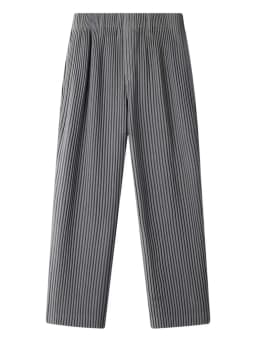 Miyake Pleated Blazers Business Casual Lined Blazer Top Fashion Suit Slim Fit Coat High Quality Jacket