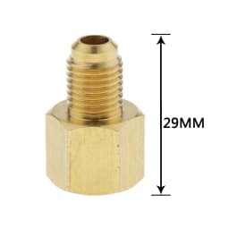 1/4'' SAE AG To G1/4'' IG Nitrogen Regulator Adapter Fittings/Air Conditioning Threaded Fitting For Nitrogen Pressure Reducer