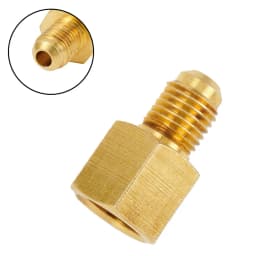 1/4'' SAE AG To G1/4'' IG Nitrogen Regulator Adapter Fittings/Air Conditioning Threaded Fitting For Nitrogen Pressure Reducer