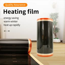 MINCO HEAT 240w/m2 New Graphene PTC Heating Film Infrared AC200~240V about 60C Warm Floor Heating Mat