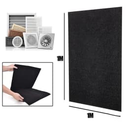 Activated Carbon Filter Sponge Cooker Hood Extractor Carbon Filter 100cmx100cmx3mm Air Conditioning Filter Cotton