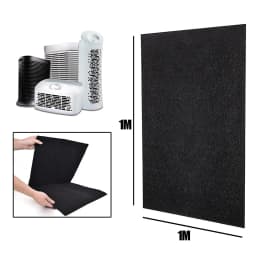 Activated Carbon Filter Sponge Cooker Hood Extractor Carbon Filter 100cmx100cmx3mm Air Conditioning Filter Cotton