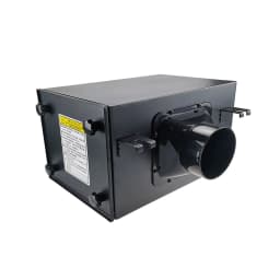 Fresh Air Intake Inline Filter Box With Pre-Filter Activated Carbon and HEPA Filter HVAC System Heating And Cooling Ventilation