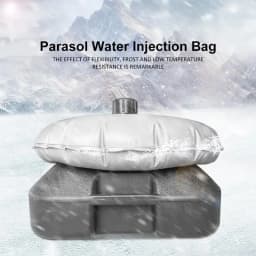 Umbrella Base Weight Water Bag Boat Cover Support Pole Water Filling Belt Beach Umbrella Water Filling PVC Tripod Weight Bag