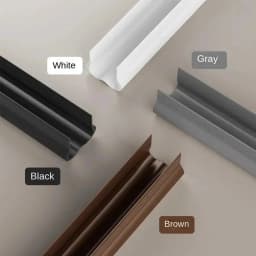93cm Flexible Door Bottom Sealing Strip Under Door Draft Stopper Tape Door Gap Soundproofing Wind and Dust Proof Weather Strip