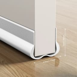 93cm Flexible Door Bottom Sealing Strip Under Door Draft Stopper Tape Door Gap Soundproofing Wind and Dust Proof Weather Strip