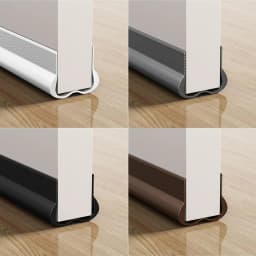 93cm Flexible Door Bottom Sealing Strip Under Door Draft Stopper Tape Door Gap Soundproofing Wind and Dust Proof Weather Strip