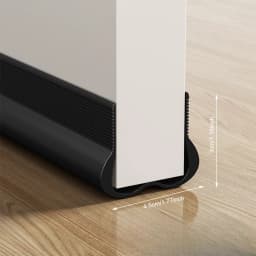 93cm Flexible Door Bottom Sealing Strip Under Door Draft Stopper Tape Door Gap Soundproofing Wind and Dust Proof Weather Strip
