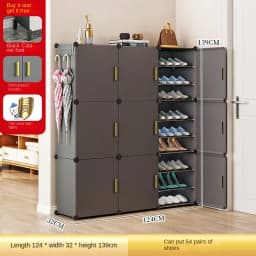 Modern Foldable Cabinets Of Home Living Corridor Multilayer Dust Proof Shoe Storage Rack For Your Room Simplicity Hallway Shelf