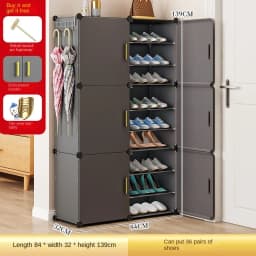 Modern Foldable Cabinets Of Home Living Corridor Multilayer Dust Proof Shoe Storage Rack For Your Room Simplicity Hallway Shelf