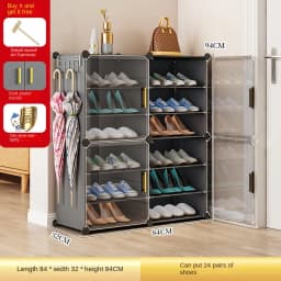 Modern Foldable Cabinets Of Home Living Corridor Multilayer Dust Proof Shoe Storage Rack For Your Room Simplicity Hallway Shelf