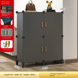 Modern Foldable Cabinets Of Home Living Corridor Multilayer Dust Proof Shoe Storage Rack For Your Room Simplicity Hallway Shelf