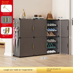Modern Foldable Cabinets Of Home Living Corridor Multilayer Dust Proof Shoe Storage Rack For Your Room Simplicity Hallway Shelf