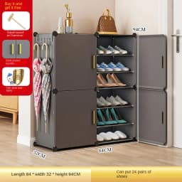 Modern Foldable Cabinets Of Home Living Corridor Multilayer Dust Proof Shoe Storage Rack For Your Room Simplicity Hallway Shelf