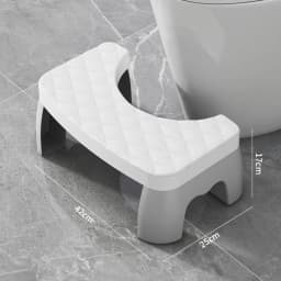 Household Toilet Squatting Stool Removable Non-slip Adult Toilet Seat Portable Thickened Foot Step Stool Bathroom Accessories